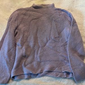 Cropped Thick Sweater